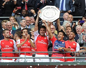 Arsenal v Manchester City - FA Community Shield 2014/15 Collection: Manchester City v Arsenal - FA Community Shield
