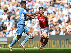 Manchester City vs Arsenal: Kieran Tierney Fouls Rodri in Premier League Clash (2021-22)