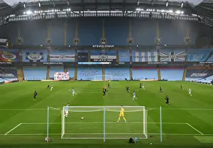 Manchester City V Arsenal 2019-20 Prints: Manchester City vs. Arsenal: Premier League Clash at Etihad Stadium (2019-20)