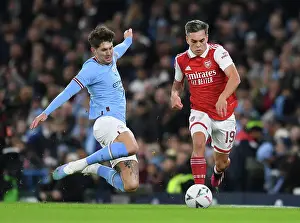 Manchester City vs Arsenal: Trossard vs Stones in FA Cup Clash (2022-23)