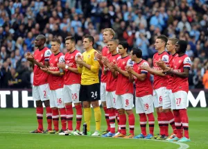 Manchester City V Arsenal 2012:13 Prints: Manchester Derby