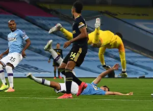 Manchester Derby: Clash between Ederson and Garcia at Etihad Stadium - Manchester City vs Arsenal, Premier League 2019-20