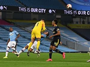 Manchester Derby Drama: Eric Garcia, Ederson Clash in Intense Arsenal-Man City Showdown (Premier League 2019-20)