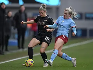 Manchester City Women V Arsenal Women 2022-23 Prints: Manchester Derby: FA Women's Super League Showdown - Arsenal vs. Manchester City