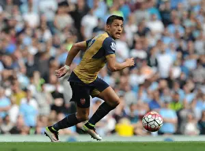 Manchester Derby Showdown: Alexis Sanchez Faces Manchester City in the Premier League, May 2016