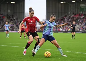 Manchester United Women V Arsenal Women 2024-25 Prints: Manchester United v Arsenal - Barclays Women's Super League