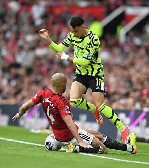 Manchester United V Arsenal 2023-24 Prints: Manchester United v Arsenal FC - Premier League