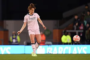 Manchester United Women V Arsenal Women 2022-23 Prints: Manchester United vs. Arsenal: Barclays Women's Super League Clash - Jennifer Beattie Focuses on the Action