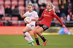 Manchester United Women V Arsenal Women 2022-23 Prints: Manchester United vs Arsenal: A High-Stakes Showdown in the Barclays Women's Super League