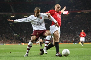 Manchester United's Victory: Traore vs. Brown in the FA Cup Clash at Old Trafford (4:0)
