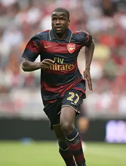Manu Eboue's Heroics: Arsenal's Thrilling 2-1 Victory Over Lazio at Amsterdam ArenA (August 2, 2007)
