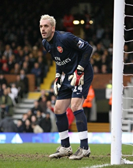Fulham v Arsenal 2007-8 Gallery: Manuel Alminia (Arsenal)