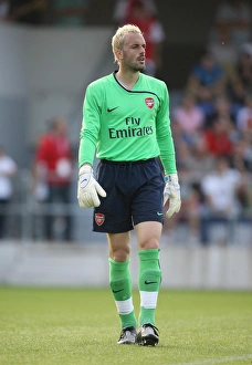 Burgenland XI V Arsenal Prints: Manuel Almunia: In Action for Arsenal Against Burgenland in Austria, 2008