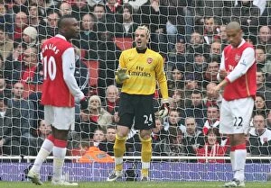 Arsenal v Tottenham 2007-8 Collection: Manuel Almunia (Arsenal)