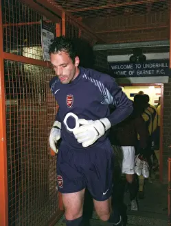 Manuel Almunia (Arsenal). Arsenal Reserves 2: 2 Southampton Reserves