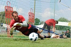 Images Dated 23rd July 2010: Manuel Almunia (Arsenal). Arsenal Training Camp, Bad Waltersdorf, Austria, 23 / 7 / 2010