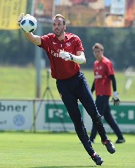 Images Dated 21st July 2010: Manuel Almunia (Arsenal). Arsenal Training Camp, Bad Waltersdorf, Austria, 21 / 7 / 2010
