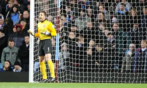 Manuel Almunia (Arsenal). Aston Villa 0: 0 Arsenal. Barclays Premier League