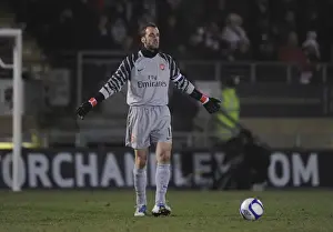 Manuel Almunia (Arsenal). Leyton Orient 1: 1 Arsenal, FA Cup Fifth Round