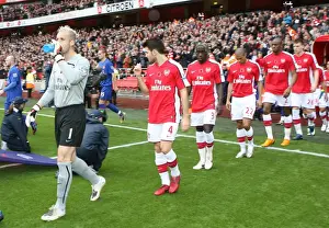 Arsenal V Manchester United 2008-09 Prints: Manuel Almunia: Arsenal's Hero in 2-1 Victory over Manchester United