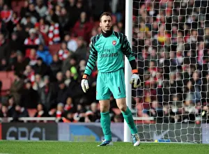 Arsenal V Huddersfield Town - FA Cup Prints: Manuel Almunia's Heroic Performance: Arsenal's FA Cup Victory over Huddersfield Town (30)