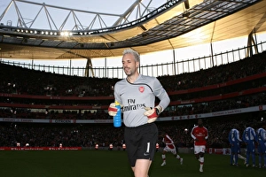 Arsenal V Wigan 2008-9 Prints: Manuel Almunia's Shut-Out: Arsenal 1-0 Wigan