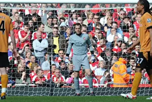 Manuel Amunia (Arsenal). Arsenal 1: 0 Wolverhampton Wanderers, FA Barclays Premier League