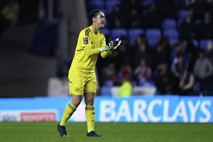 Reading Women V Arsenal Women 2022-23 Prints: Manuela Zinsberger in Action: Arsenal vs. Reading in FA WSL