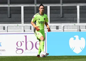 Manuela Zinsberger in Action: Arsenal Women vs Reading Women, 2020-21 FA WSL