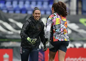 Liverpool Women V Arsenal Women 2022-23 Prints: Manuela Zinsberger: Arsenal's Star Goalkeeper Readies for FA WSL Showdown Against Liverpool