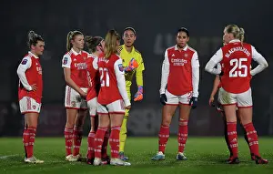 Arsenal Women V Liverpool Women 2022-23 Prints: Manuela Zinsberger's Unforgettable Performance: Arsenal Women vs Liverpool Women in FA Super League
