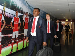 Arsenal V Reading EFL Cup 2016-17 Prints: Marc Bola Arrives at Emirates Stadium for Arsenal vs. Reading EFL Cup Match