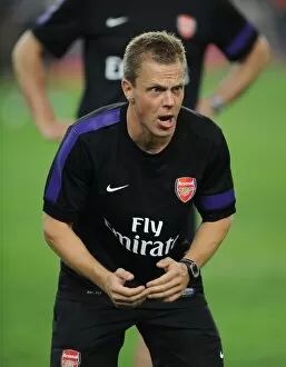 Images Dated 24th July 2012: Marcus Svensson Arsenal Fitness Coach. Malaysia 1: 2 Arsenal. Pre Season Friendly