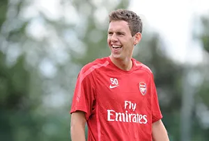 Mark Randall (Arsenal). Arsenal Training Ground, London Colney, Hertfordshire, 6/7/2010 Mark Randall (Arsenal). Arsenal Training Ground, London Colney, Hertfordshire, 6/7/2010