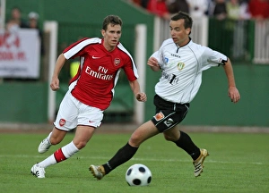 Szombathely V Arsenal 2008-09 Prints: Mark Randall (Arsenal) Norbert Sipos (Szombathely)