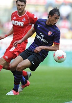 Cologne V Arsenal 2012-13 Prints: Marouane Chamakh in Action: Arsenal vs. FC Cologne Pre-Season Friendly, 2012