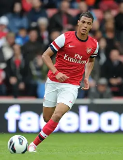Arsenal V Anderlecht 2012-13 - Pre Season Prints: Marouane Chamakh (Arsenal). Arsenal 1: 0 Anderlecht. The Markus Liebherr Memorial Cup