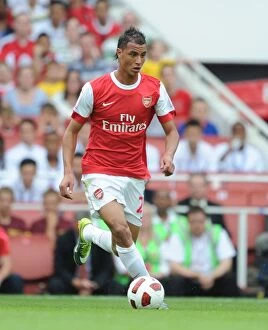 Marouane Chamakh (Arsenal). Arsenal 1: 1 AC Milan. Emirates Cup, pre season