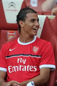 Marouane Chamakh (Arsenal). Arsenal 1: 1 New York Red Bulls. Emirates Cup Day 2