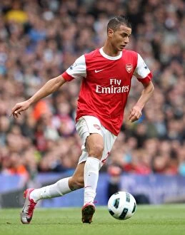 Images Dated 16th October 2010: Marouane Chamakh (Arsenal). Arsenal 2: 1 Birmingham City. Barclays Premier League