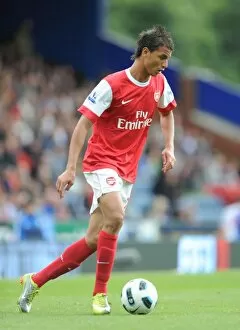 Images Dated 28th August 2010: Marouane Chamakh (Arsenal). Blackburn Rovers 1: 2 Arsenal, Barcalys Premier League