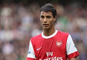 Images Dated 3rd October 2010: Marouane Chamakh (Arsenal). Chelsea 2: 0 Arsenal. Barclays Premier League