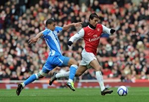 Marouane Chamakh (Arsenal) Lee Peltier (Huddersfield). Arsenal 2: 1 Huddersfield Town