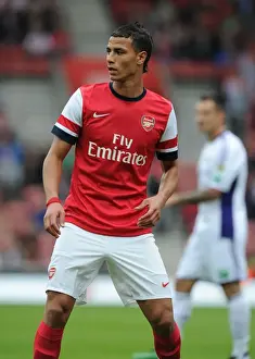 Arsenal V Anderlecht 2012-13 - Pre Season Prints: Marouane Chamakh: Arsenal's Pre-Season Performance Against Anderlecht, 2012
