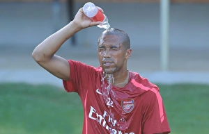 Marouane Chamakh at Arsenal's Pre-Season Training, Austria 2010