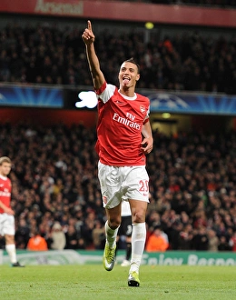 Matches 2010-11 Collection: Arsenal v Shaktar Donetsk 2010 - 11 Collection