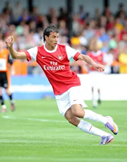 Barnet V Arsenal 2010-11 Prints: Marouane Chamakh Shines: Arsenal's 4-0 Pre-Season Victory over Barnet