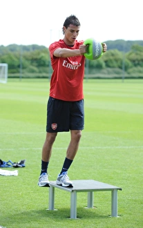 Marouane Chamakh Prints: Marouane Chamakh Training at Arsenal Football Club, London Colney