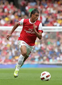 Marouane Chamakh vs AC Milan: 1-1 Draw at Emirates Cup Pre-Season 2010
