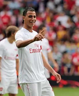 Marouane Chamakh's Game-winning Goal: Arsenal 3-2 Celtic, Emirates Cup Pre-Season 2010